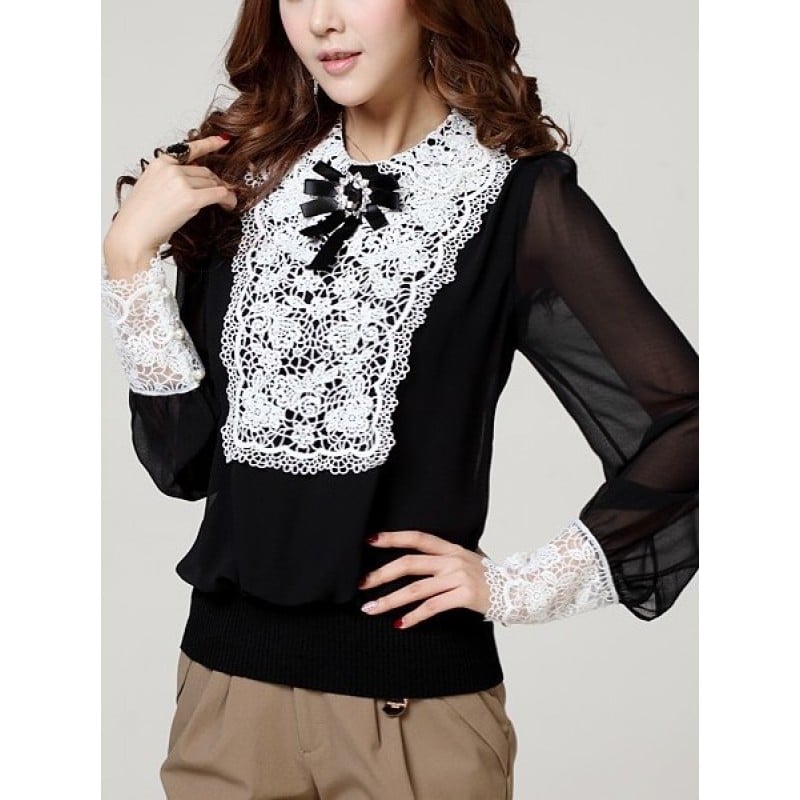 Блуза с принт или аксесоар: опции за различни стилове облекло